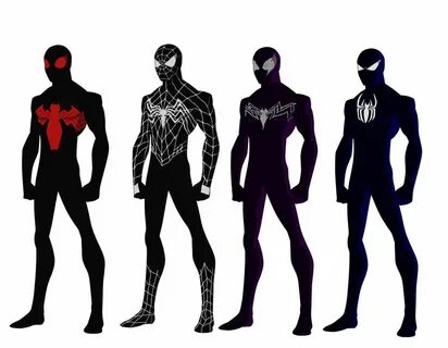 Spider-man simbiote costume redesign request by shorterazer 