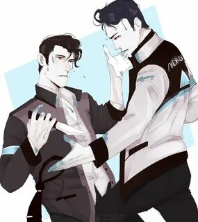 Detroit become human Connor x RK900 Фандом, Детройт, Комиксы