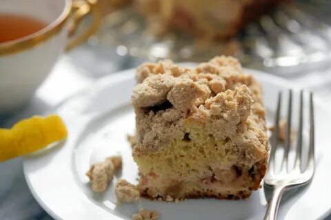 Rhubarb "Big Crumb" Coffeecake Recipe Recipe Rhubarb coffee 