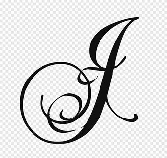 Курсивная надпись J Азбука, J & T, белый, лист png PNGEgg