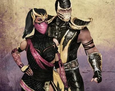 Scorpion x Mileena 6 by Weskervit789 Mortal kombat art, Mort