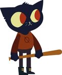 Mae - Night in the woods by LeoZane Night in the wood, Cat i