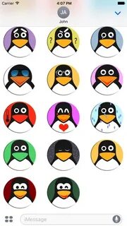 Mr Penguin Emoji app: insight & download.