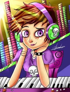 luna loud music studio by alejandroDestroxarte.deviantart.co