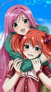 Rosario to Vampire.Moka Akashiya.Kokoa Shuzen.360 × 640 - Ka