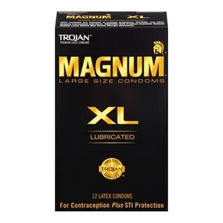 Trojan Magnum XL 12 pack - Buy Male condoms at EdenFantasys