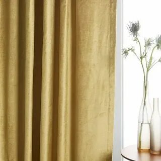 Luster Velvet Curtain - Wasabi Velvet curtains, Curtains, Ho