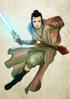 Rey - Star Wars - Fan Art on Behance