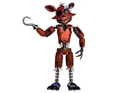 withered foxy full body by withefoxybr on DeviantArt
