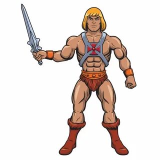 Masters of the Universe papier People-He-Man Jouets et jeux 