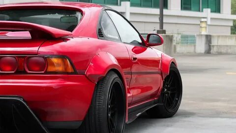 PART 2 BUILDING A WIDEBODY KIT IN MY DRIVEWAY TOYOTA MR2 - Y