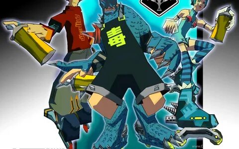 Full Wallpapers : Fond D'ecran Jeux Video Jet Set Radio Futu