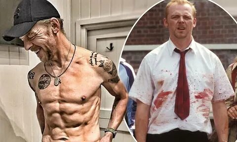 Simon Pegg admits his wife 'thought he looked ill' as he add