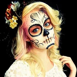 Sugar Skull, Day of the Dead Makeup Dead makeup, Day of the 