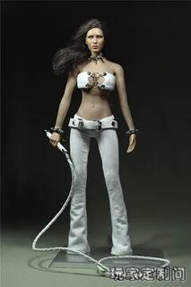 White 1/6 Scale Female Executive Torturer Clothing Model Toy