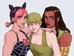 Jolyne, F.F. and Hermes - all queens pixiv ア リ ナ Stone Ocean