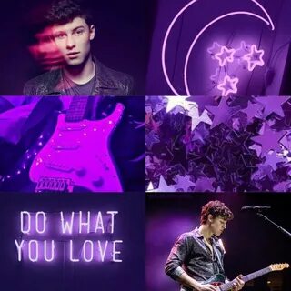 Shawn Mendes purple aesthetic Shawn mendes, Shawn mendes cut