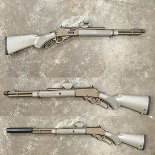 The "Tactical" Levergun: Refinishing and Suppressing a Marli