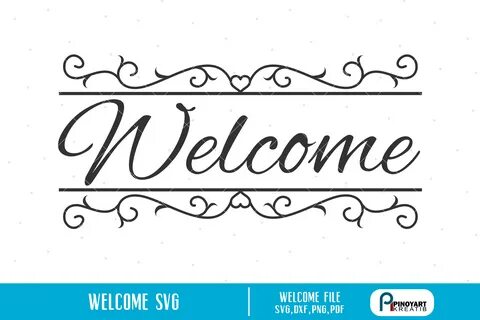 Welcome svg - a welcome vector file (193715) SVGs Design Bun