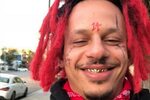 Comedian Eric Andre Rocks Trippie Redd Costume for Halloween