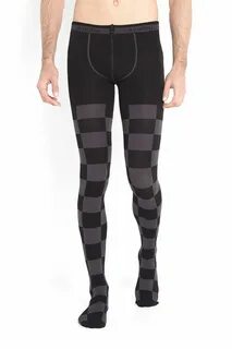 Sculpt your legs with these checkers mantyhose. Made from hi