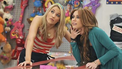 Miley Cyrus and Emily Osment Had the Best "Hannah Montana" R