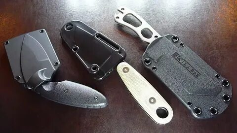 ESEE IZULA-II Pocket Size Fixed Blade - YouTube