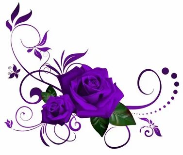 Pin by тата тата on Clipart Purple rose tattoos, Realistic f