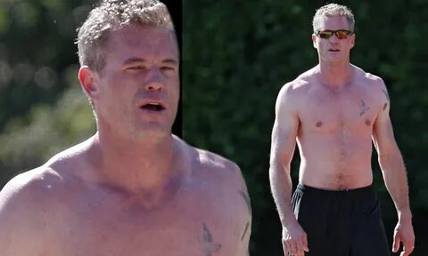 Hunky Eric Dane thrills his admirers with yet another shirtl