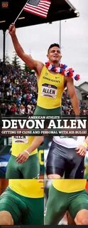 Devon Allen, American Athlete, Getting Up Close And Personal