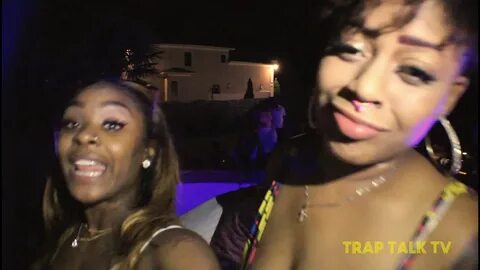 TrapTalk Pool Party PT 3 - Goldie Mrs Perfect, Girls Twerkin