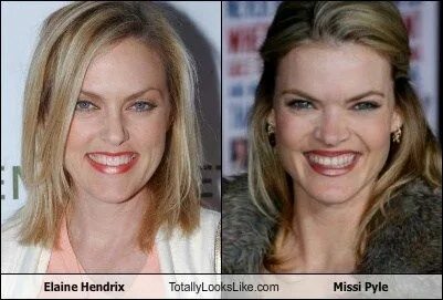 Elaine Hendrix and Missi Pyle Missi pyle, Hendrix, Favorite 