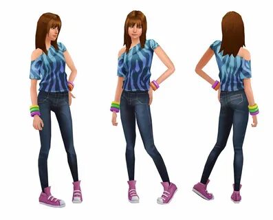 The Sims 4: Early Character Prototypes by Kenneth Toney Sims