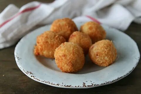 Fried Potato Cheese Balls