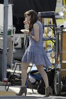 Alexis Bledel on the set of 'Remember Sunday' in New Orleans