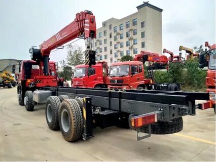 Shacman 20 Tons Lifting Capacity Straight Boom Truck Mounted