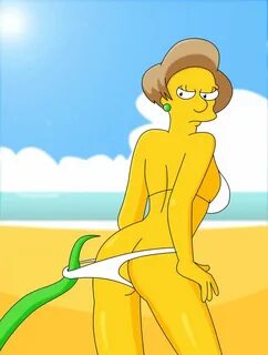 Edna Under Attack by PervyAngel on DeviantArt The simpsons, 