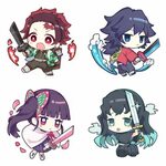 う す ろ on Twitter Anime chibi, Anime demon, Cute anime chibi