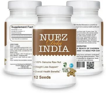 Nuez de la India seeds - How to take Nuez de la India - No s