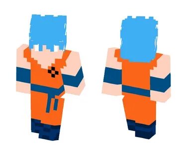 Download Goku(SSJB)(Ressurection F) Minecraft Skin for Free.