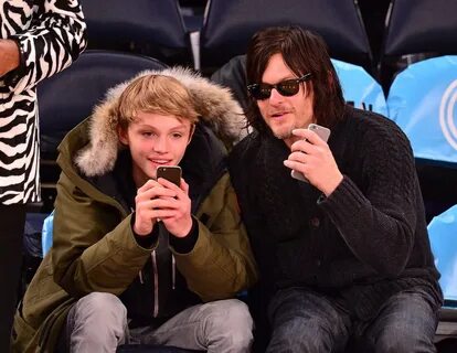 Norman Reedus and His Son Pictures POPSUGAR Celebrity