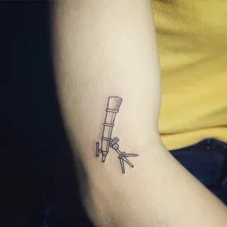 14 Fascinating Telescope Tattoo Designs for Explorers - Tatt