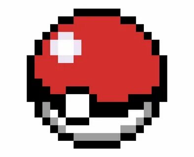 Pokemon Pokeball - Pokemon Master Ball Pixel Art Transparent