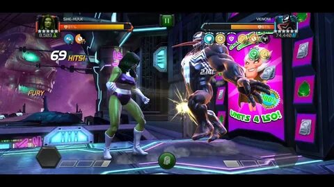 Variant 7 Venom Boss: She Hulk Has Some Fun MCOC - YouTube