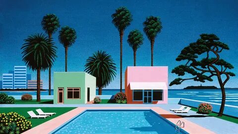 Pacific Breeze by Hiroshi Nagai 3840x2160 Pop illustration, 