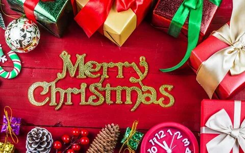 Download wallpaper decor, gifts, Christmas, bumps, holiday, 