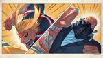 All Might vs All For One by nakanoart on DeviantArt Boku no 