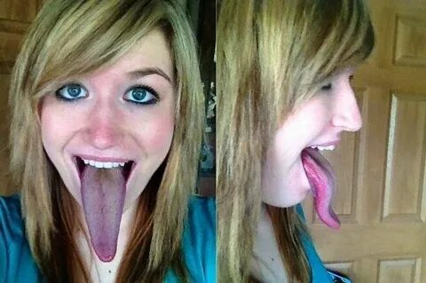 This 18-Year-Old's Tongue Is So Long She Can Lick Her Elbow 