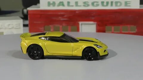 2017 Hot Wheels F Case #128 Corvette C7 Z06 - New Model - Yo