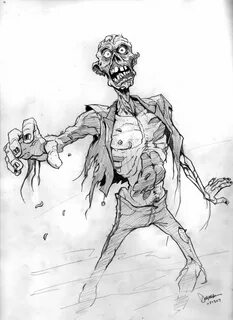 Love him....tattoo?? Zombie drawings, Zombie illustration, Z